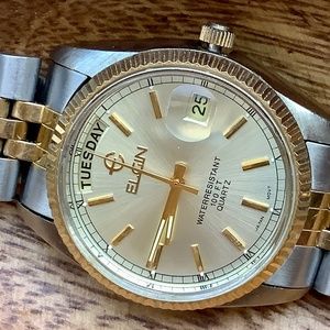 Vintage Elgin Presidential quartz FC-401